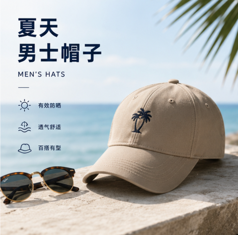 夏季男士帽子