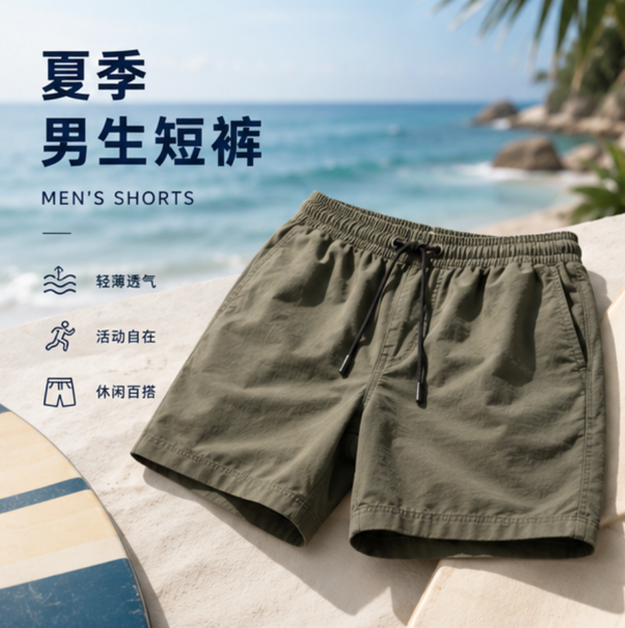 男生短裤