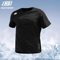 夏季冰丝速干短袖T恤 · 炭黑